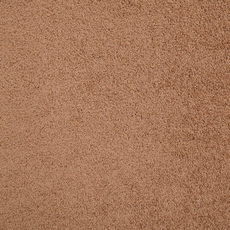 Cognac klaslokaal vloerkleed rond 200cm